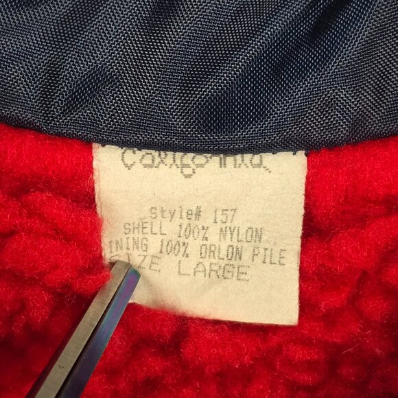 Vintage 70s 80s California San Diego Yacht Club Sherpa Nautical Men Large Jacket - Picture 6 of 9